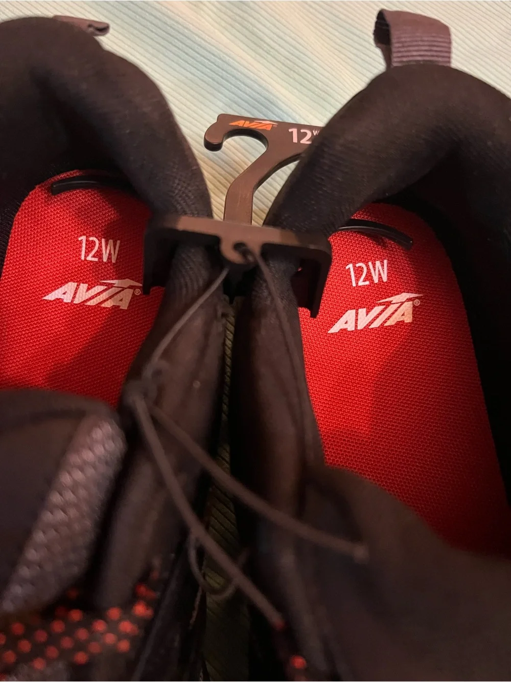 Avia Black with Red Accent Athletic Shoes Size 12